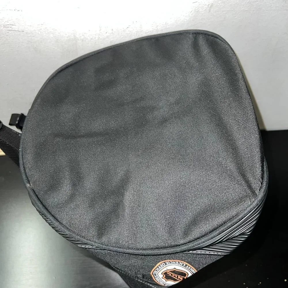 Vintage Los Angeles LA Kings Backpack Bag Black NHL‎ Nasco Gym Sack Heavy Duty